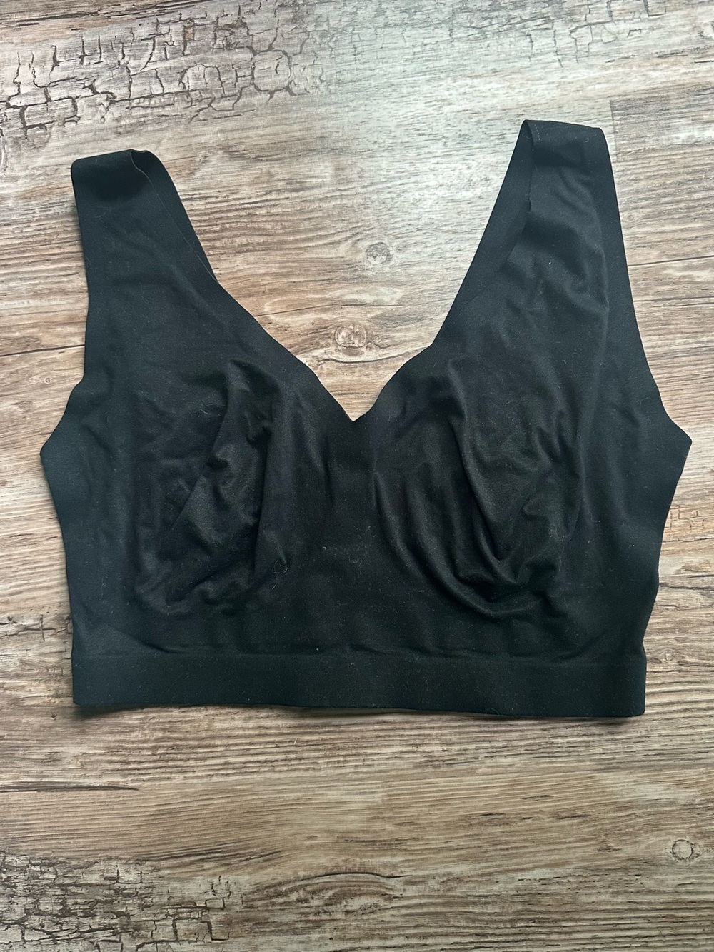 Soma Enbliss Black Bralette - Size Large